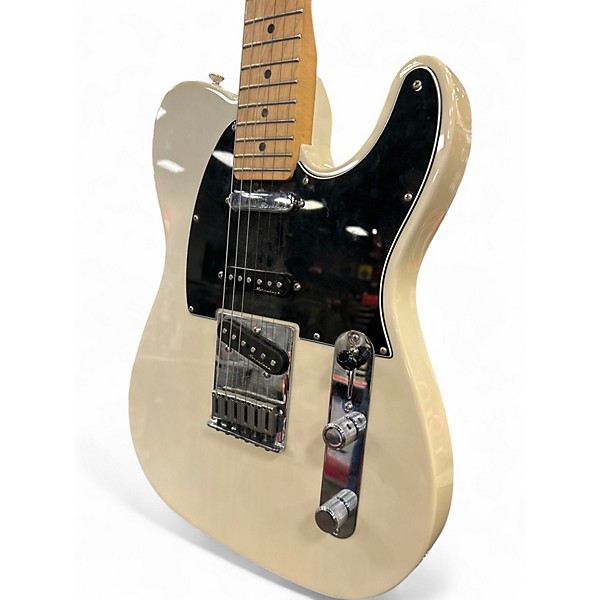 Used Fender Deluxe Nashville Telecaster Antique White Solid Body Electric Guitar