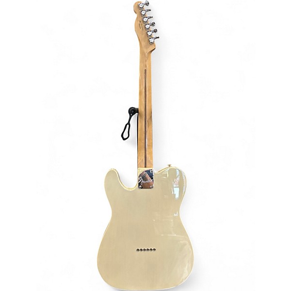 Used Fender Deluxe Nashville Telecaster Antique White Solid Body Electric Guitar