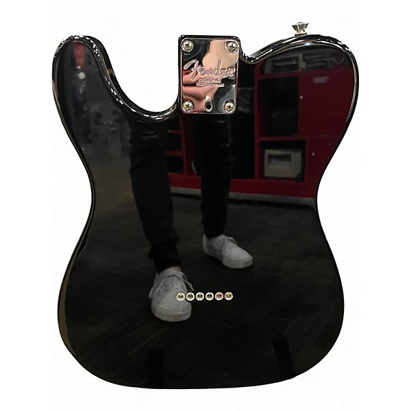 Used Fender USA Pro Standard Telecaster Black Solid Body Electric Guitar