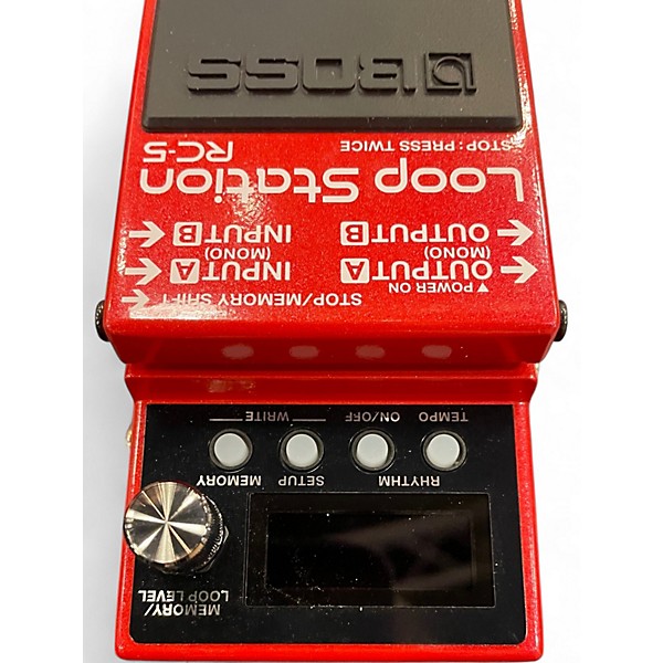 Used BOSS RC5 Loop Station Pedal