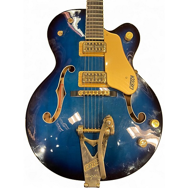 Used Gretsch Guitars 6120 BS Blue Hollow Body Electric Guitar