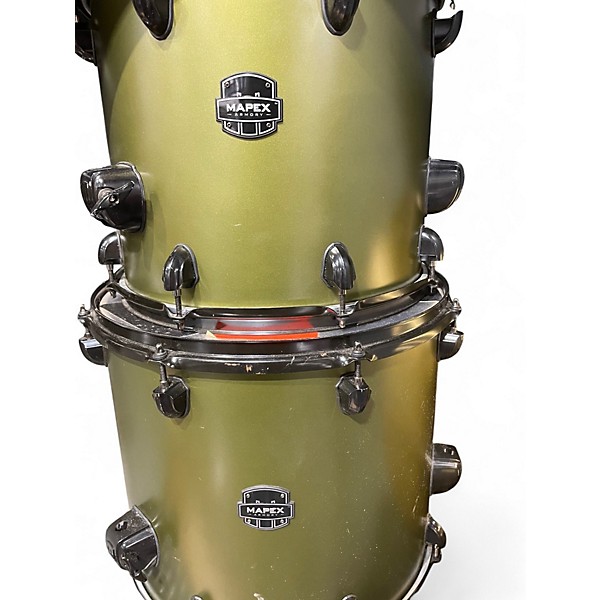 Used Mapex 6 Piece Armory 6-piece Studioease Shell Pack Mantis Green Drum Kit