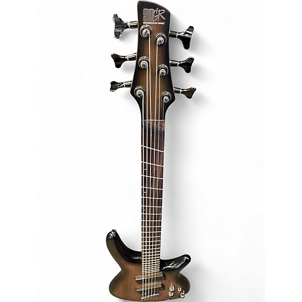 Used Ibanez SRC6MS Stained Burst Low Gloss Electric Bass Guitar