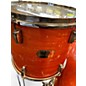 Used Pearl 5 Piece Export Orange Drum Kit