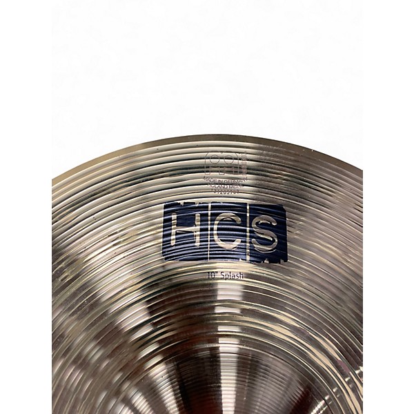 Used MEINL 10in HCS Splash Cymbal