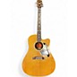 Used Gibson Songwriter Deluxe Natural Acoustic Electric Guitar thumbnail