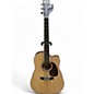 Used Martin DC160GTE Natural Acoustic Electric Guitar thumbnail