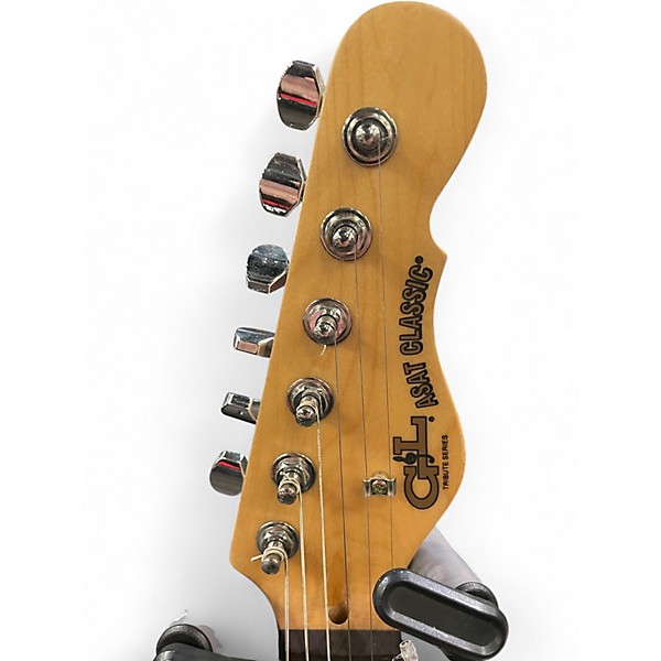 Used 2020s G&L ASAT Classic Thinline Candy Apple Red Metallic Hollow Body Electric Guitar