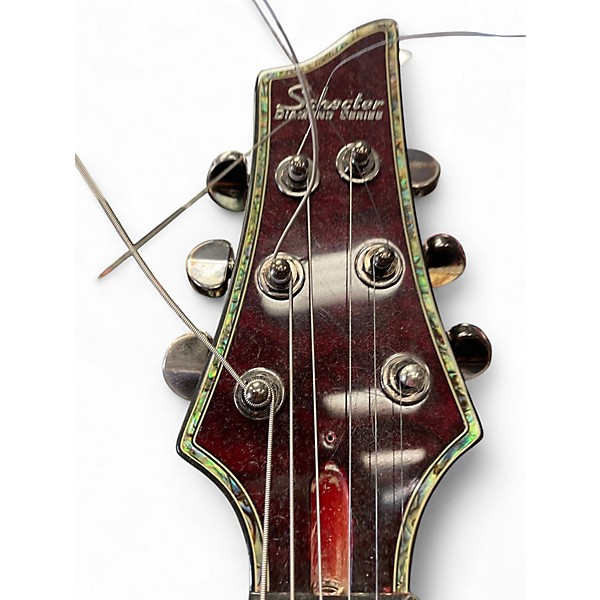 Used 2005 Schecter Guitar Research C1 Platinum XXX Chrimson Red Solid Body Electric Guitar