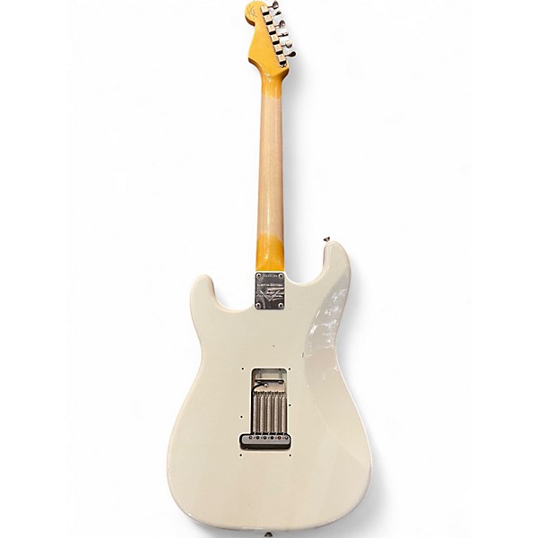 Used Fender custom shop 62 journeyman stratocaster Olympic White Solid Body Electric Guitar