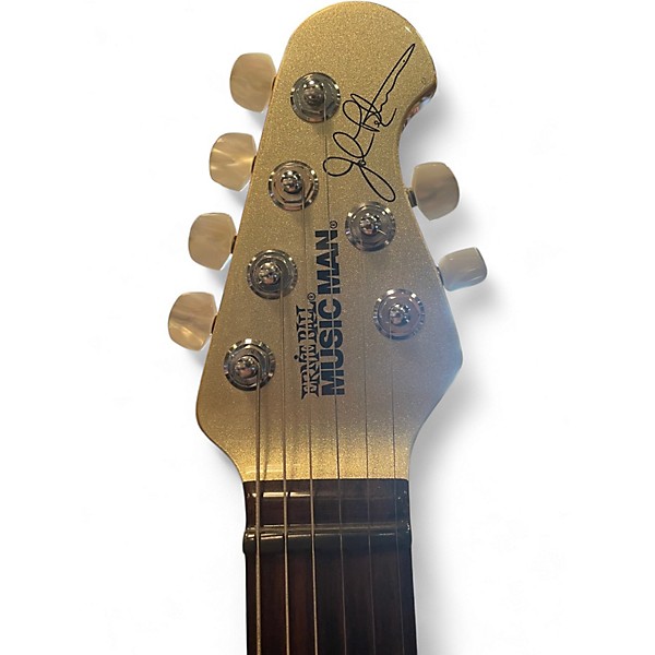 Used 2009 Ernie Ball Music Man JP6 John Petrucci Signature Sterling Silver Solid Body Electric Guitar