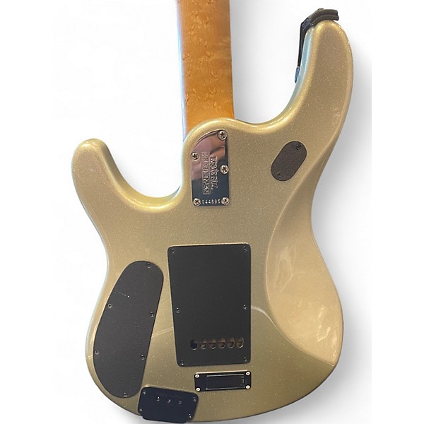 Used 2009 Ernie Ball Music Man JP6 John Petrucci Signature Sterling Silver Solid Body Electric Guitar