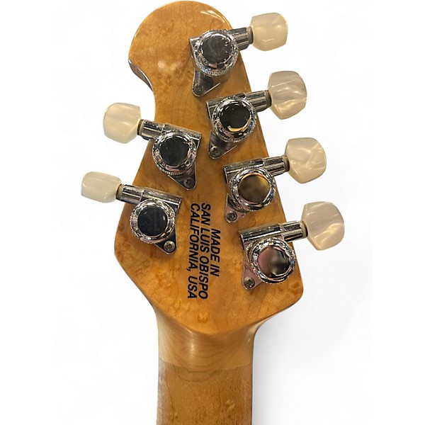 Used 2009 Ernie Ball Music Man JP6 John Petrucci Signature Sterling Silver Solid Body Electric Guitar