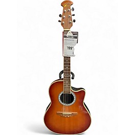 Used Ovation CC057 burst Acoustic Electric Guitar