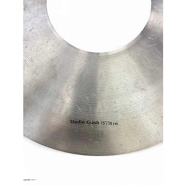 Used SABIAN 15in HHX Studio Crash Cymbal