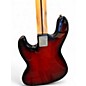 Used Squier STANDARD SERIES JAZZ BASS RED BURST Electric Bass Guitar