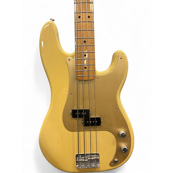 Used Fender Vintera 50s Precision Bass Desert Sand Electric Bass Guitar