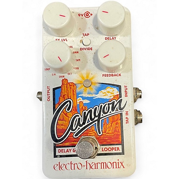 Used Electro-Harmonix Canyon Delay and Looper Effect Pedal