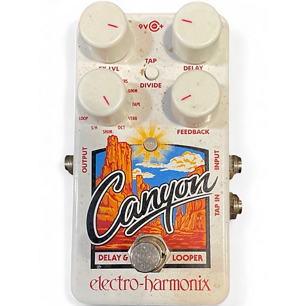 Used Electro-Harmonix Canyon Delay and Looper Effect Pedal
