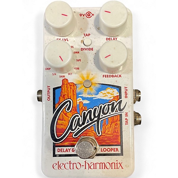 Used Electro-Harmonix Canyon Delay and Looper Effect Pedal