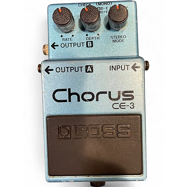 Used BOSS CE3 Chorus Effect Pedal