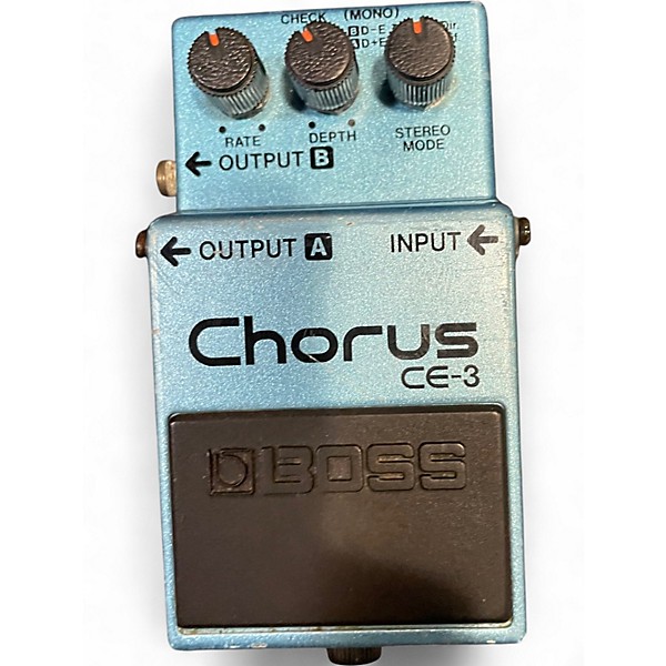 Used BOSS CE3 Chorus Effect Pedal