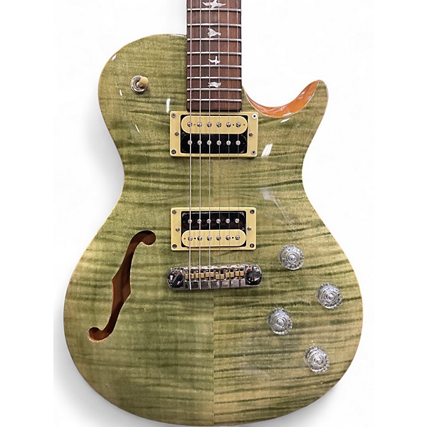 Used PRS Zach Myers Signature SE Trans Green Solid Body Electric Guitar
