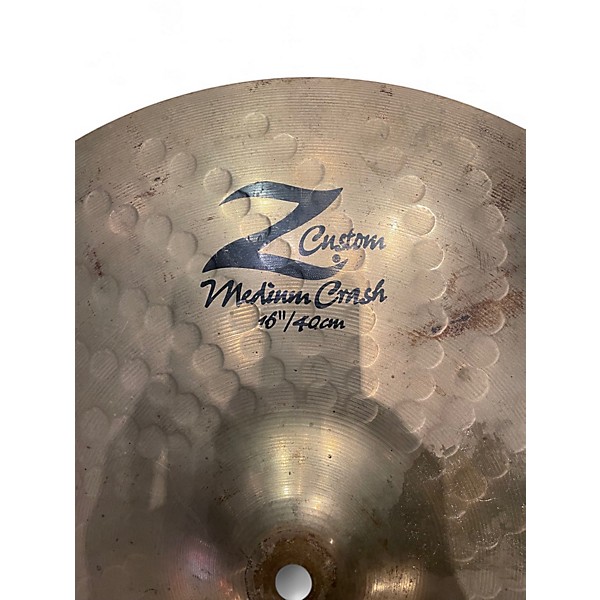 Used Zildjian 16in Z Custom Medium Crash Cymbal