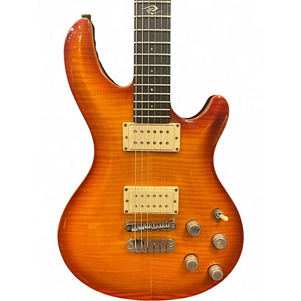 Used Dean HARDTAIL Flamed Cherry Sunburst Solid Body Electric Guitar