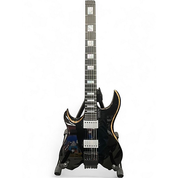 Used Kiesel VADER Black Solid Body Electric Guitar