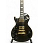 Used Gibson Les Paul Custom Left Handed Black Electric Guitar thumbnail