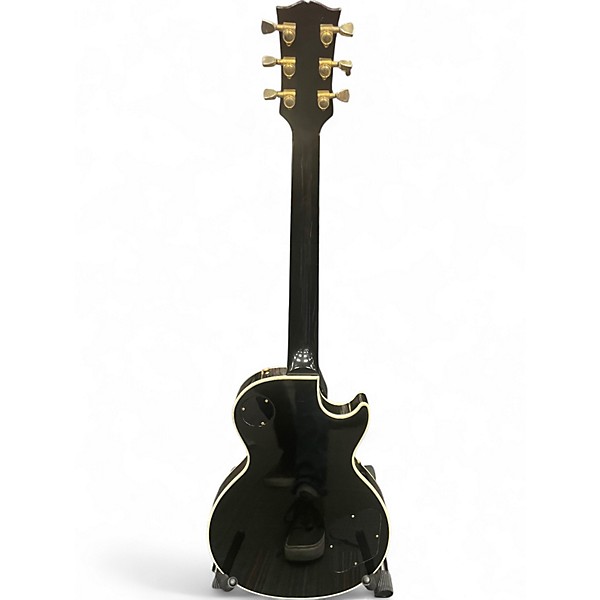 Used Gibson Les Paul Custom Left Handed Black Electric Guitar