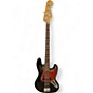 Used 1999 Fender American Standard Jazz Bass Black Electric Bass Guitar thumbnail
