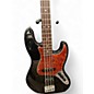 Used 1999 Fender American Standard Jazz Bass Black Electric Bass Guitar