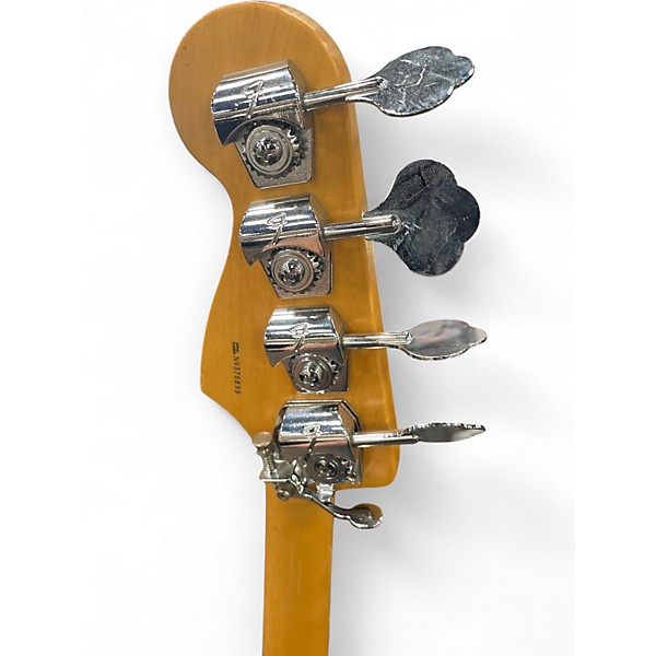 Used 1999 Fender American Standard Jazz Bass Black Electric Bass Guitar