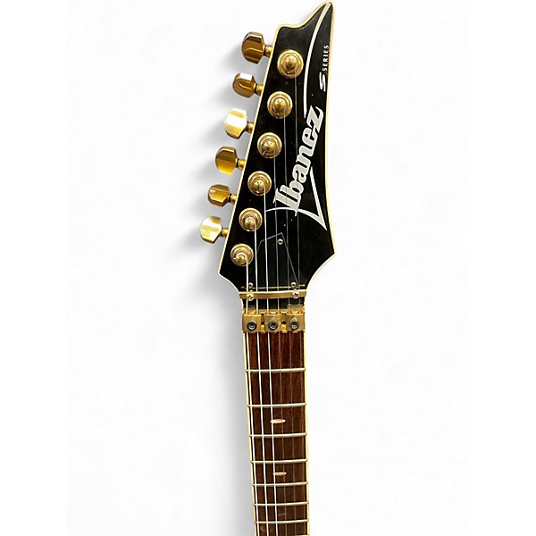 Used Ibanez S470 Green Solid Body Electric Guitar