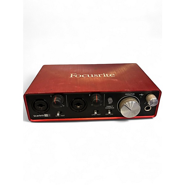 Used 2017 Focusrite Scarlett 2i2 Gen 2 Audio Interface