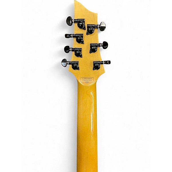 Used Schecter Guitar Research Damien 7 String Satin Black Solid Body Electric Guitar