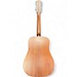 Used Fender DG1012 Natural 12 String Acoustic Guitar