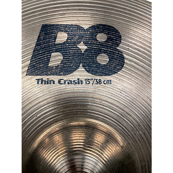 Used SABIAN 15in B8 Thin Crash Cymbal