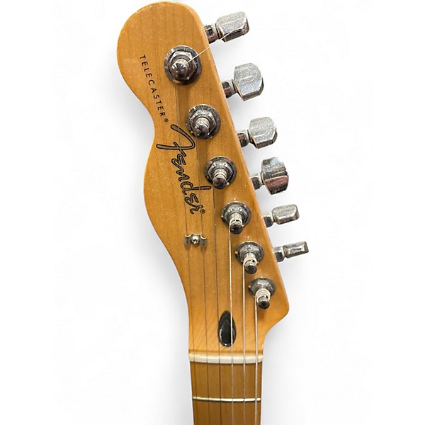 Used Fender Player Telecaster Left Handed Tobacco Burst Solid Body Electric Guitar