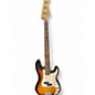 Used Fender Standard Precision Bass tobaco burst Electric Bass Guitar