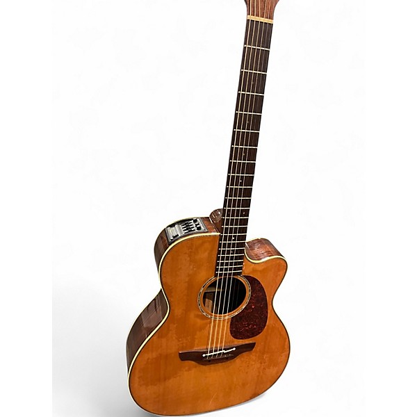 Used Takamine Tan76c Natural Acoustic Guitar