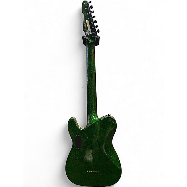 Used ESP LTD SCT607B Stephen Carpenter Signature 7 String Metallic Green Solid Body Electric Guitar