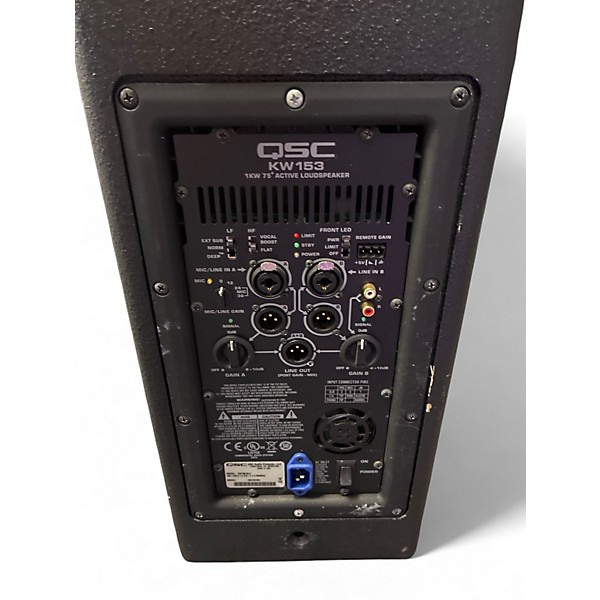 Used QSC KW153 15in 3-Way Powered Speaker