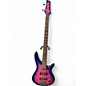 Used Ibanez SR400 Violet Ocean Sunset Burst Electric Bass Guitar thumbnail