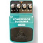 Used Behringer CS400 Compressor Sustainer Effect Pedal thumbnail