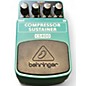 Used Behringer CS400 Compressor Sustainer Effect Pedal