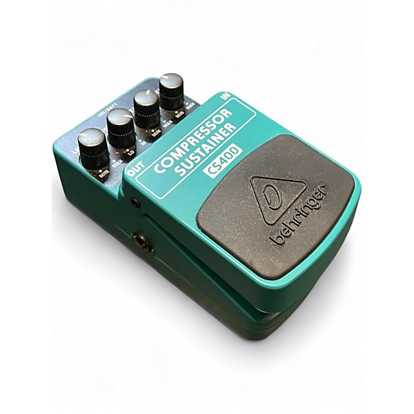 Used Behringer CS400 Compressor Sustainer Effect Pedal