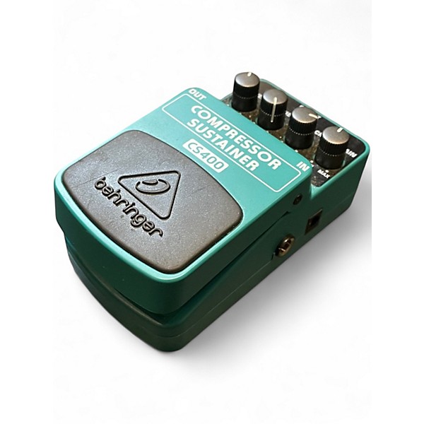 Used Behringer CS400 Compressor Sustainer Effect Pedal